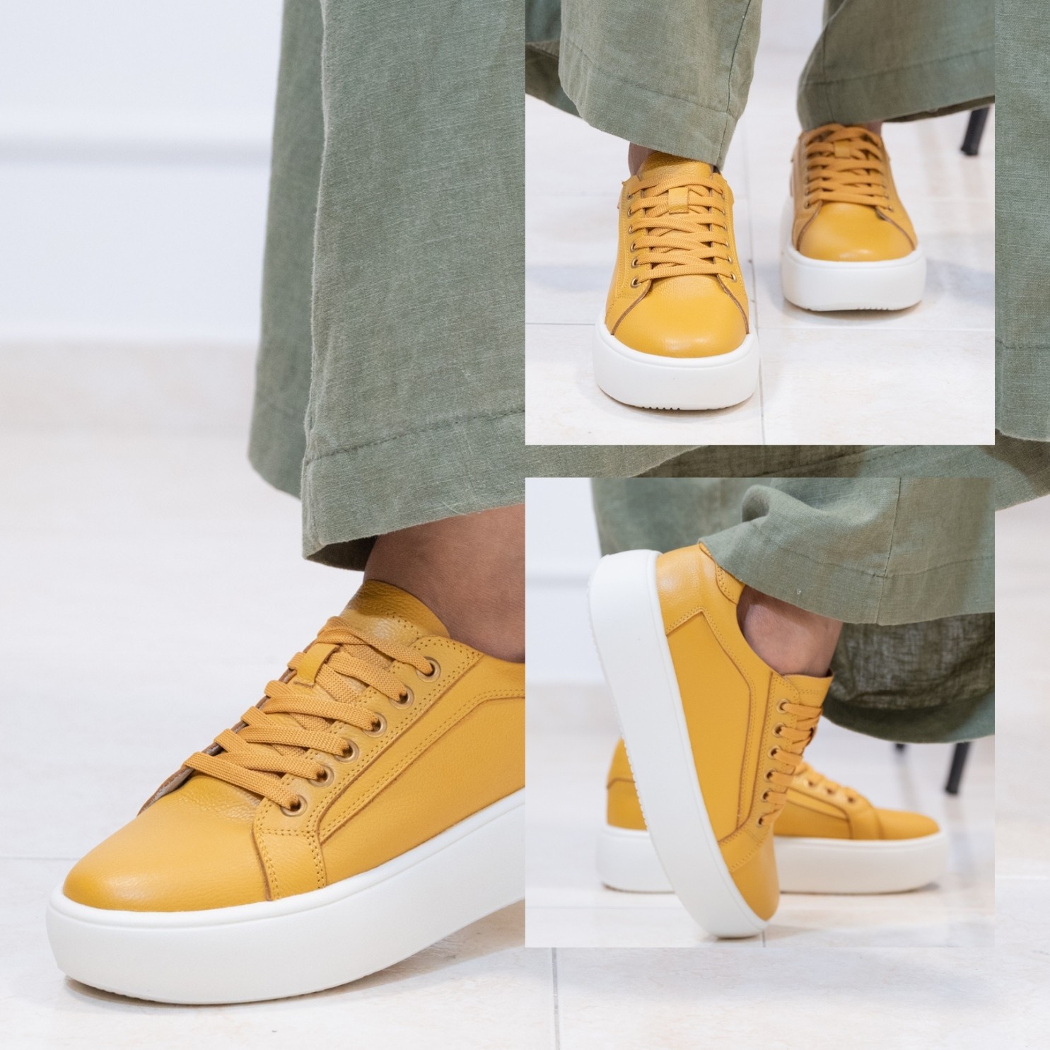 EMA REF. 006 CUERO MOSTAZA